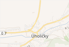 Libčická v obci Úholičky - mapa ulice