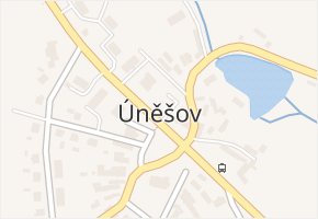 Úněšov v obci Úněšov - mapa části obce