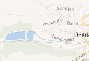 Černovolská v obci Únětice - mapa ulice