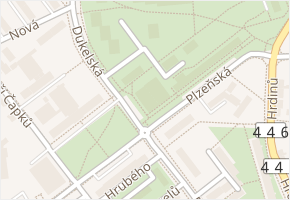 Dukelská v obci Uničov - mapa ulice