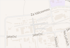 Bezejmenná v obci Ústí nad Labem - mapa ulice