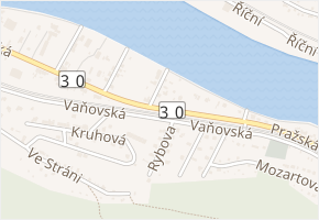 Brzákova v obci Ústí nad Labem - mapa ulice