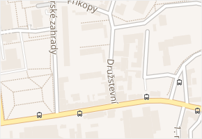 Družstevní v obci Ústí nad Labem - mapa ulice