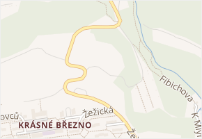 Fričova stezka v obci Ústí nad Labem - mapa ulice