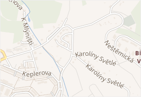 Hřbitovní v obci Ústí nad Labem - mapa ulice