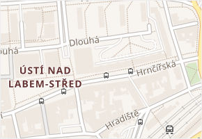 Hrnčířská v obci Ústí nad Labem - mapa ulice