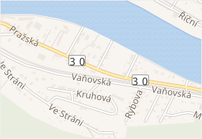 Jachtařů v obci Ústí nad Labem - mapa ulice