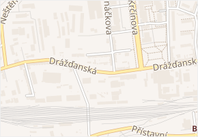 Jungmannova v obci Ústí nad Labem - mapa ulice
