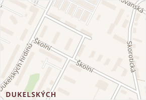 Kapitána Nálepky v obci Ústí nad Labem - mapa ulice