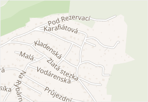 Karafiátová v obci Ústí nad Labem - mapa ulice