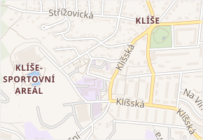 Na Okraji v obci Ústí nad Labem - mapa ulice