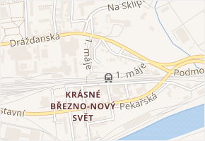 Na Rybníčku v obci Ústí nad Labem - mapa ulice