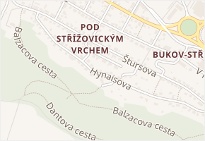 Nezvalova v obci Ústí nad Labem - mapa ulice