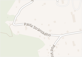 Pavla Stránského v obci Ústí nad Labem - mapa ulice