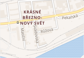 Pekařská v obci Ústí nad Labem - mapa ulice