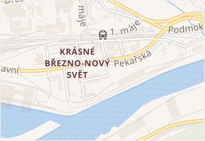 Plavecká v obci Ústí nad Labem - mapa ulice