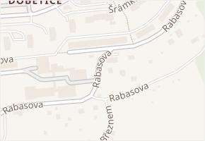 Rabasova v obci Ústí nad Labem - mapa ulice
