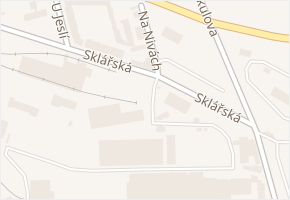 Sklářská v obci Ústí nad Labem - mapa ulice