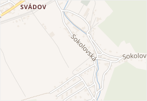 Sokolovská v obci Ústí nad Labem - mapa ulice
