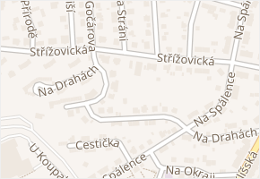 Střížovická v obci Ústí nad Labem - mapa ulice
