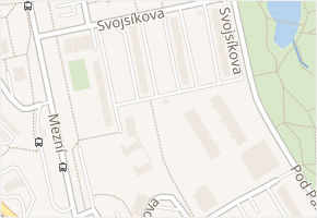 Svojsíkova v obci Ústí nad Labem - mapa ulice