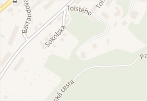 Tolstého v obci Ústí nad Labem - mapa ulice