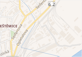 U Tonasa v obci Ústí nad Labem - mapa ulice