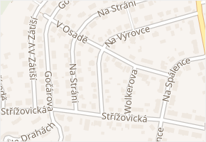 V Osadě v obci Ústí nad Labem - mapa ulice