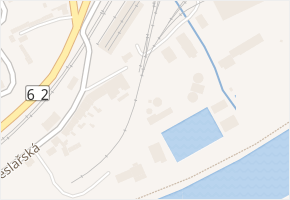 V Ústraní v obci Ústí nad Labem - mapa ulice
