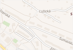 V Úvozu v obci Ústí nad Labem - mapa ulice