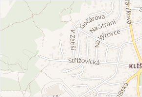 V Zátiší v obci Ústí nad Labem - mapa ulice