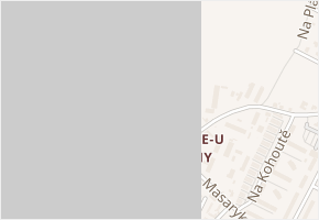 V Závětří v obci Ústí nad Labem - mapa ulice