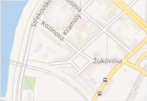 Varšavská v obci Ústí nad Labem - mapa ulice