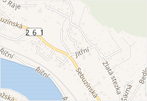 Wagnerova v obci Ústí nad Labem - mapa ulice