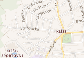 Wolkerova v obci Ústí nad Labem - mapa ulice