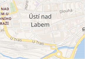 Zámečnická v obci Ústí nad Labem - mapa ulice