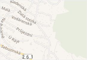 Zelené údolí v obci Ústí nad Labem - mapa ulice