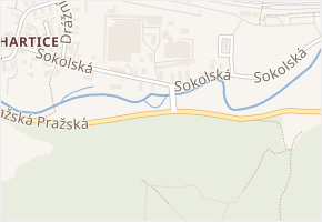 J. Haška v obci Ústí nad Orlicí - mapa ulice