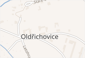 Staré Oldřichovice v obci Ústí nad Orlicí - mapa ulice