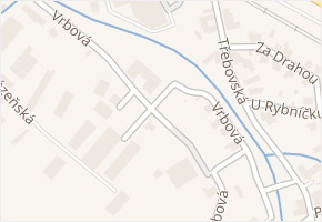 Vrbová v obci Ústí nad Orlicí - mapa ulice