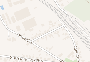 Čelakovského v obci Úvaly - mapa ulice