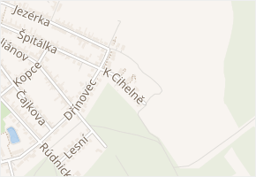 K Cihelně v obci Vacenovice - mapa ulice