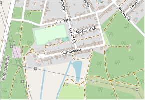 Stanoviska v obci Vacenovice - mapa ulice