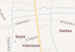 Frýdecká v obci Václavovice - mapa ulice