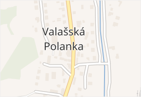 Valašská Polanka v obci Valašská Polanka - mapa části obce