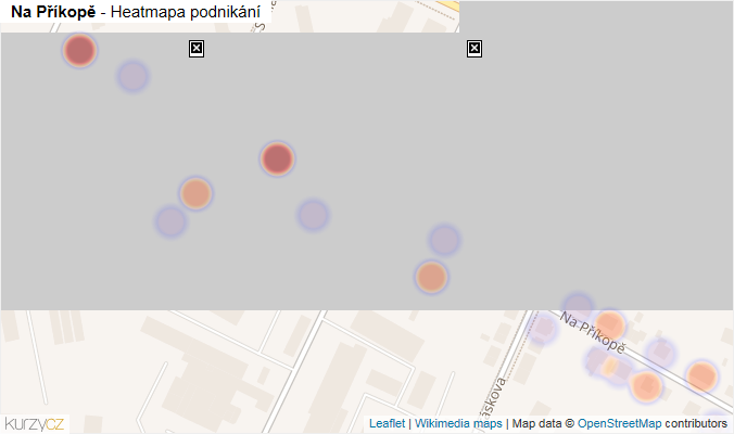 Mapa Na Příkopě - Firmy v ulici.