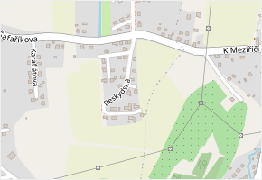 Východní v obci Valašské Meziříčí - mapa ulice