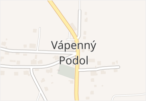 Vápenný Podol v obci Vápenný Podol - mapa části obce