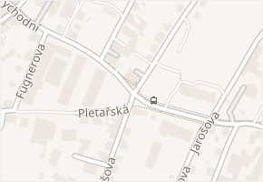 Bratislavská v obci Varnsdorf - mapa ulice
