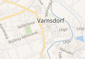 Dopravní v obci Varnsdorf - mapa ulice